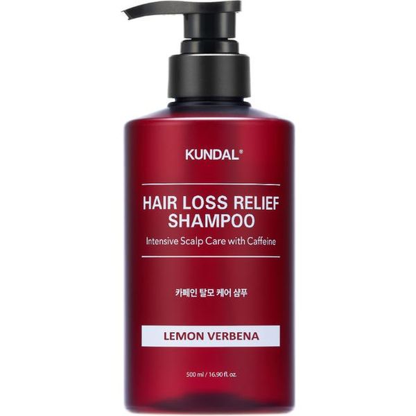 Купити Шампунь проти випадіння «Лимонна вербена» Kundal Natural Caffeine & Intensive Scalp Care Shampoo Lemon Verbena на Elune.com.ua