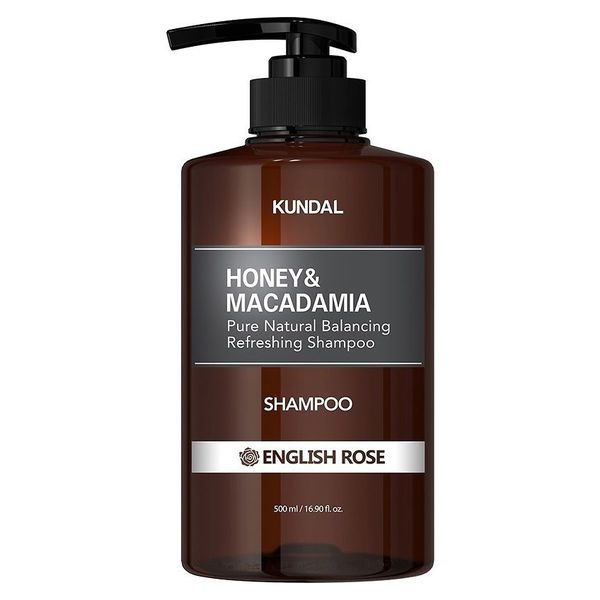 Купити Шампунь відновлюючий  "Англійська троянда" Kundal Honey & Macadamia Nature Shampoo English Rose на Elune.com.ua