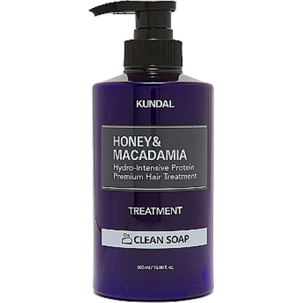 Купити Кондиціонер для волосся "Чисте мило" Kundal Honey & Macadamia Protein Hair Treatment Clean Soap на Elune.com.ua