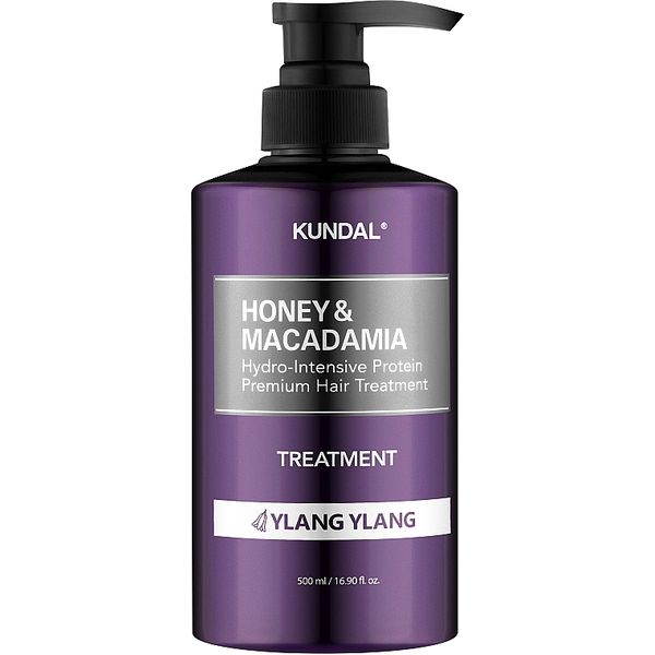 Купити Кондиціонер для волосся "Іланг-Іланг" Kundal Honey & Macadamia Protein Hair Treatment Ylang-Ylang на Elune.com.ua